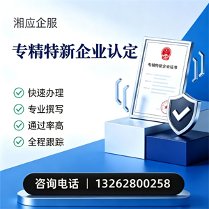 吉安专精特新企业申报服务